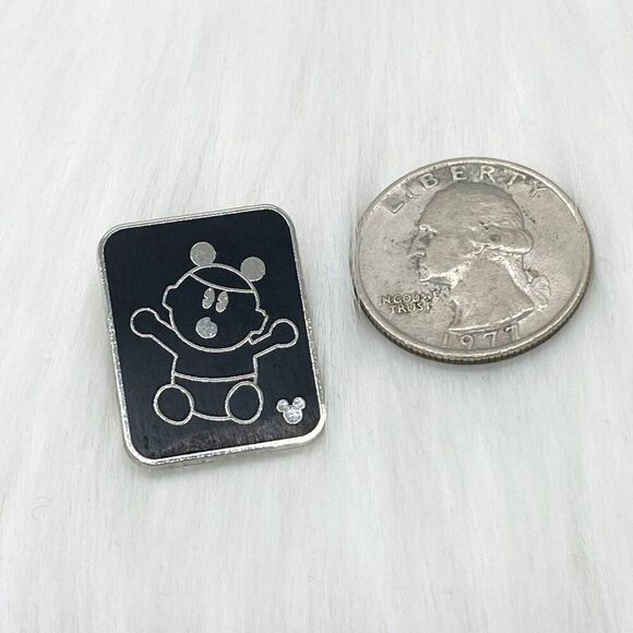 🔮 5/$25 Disney Stick People Baby With Mouse‎ Ears Pin - Picture 2 of 2